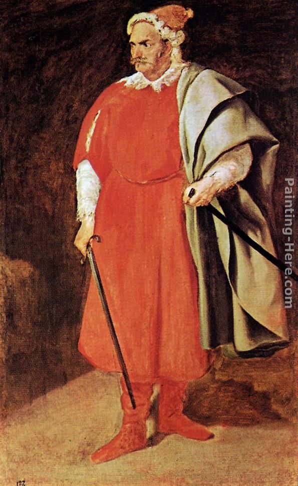 Diego Rodriguez de Silva Velazquez Buffoon Barbarroja